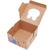 Easter Gift Boxes with Bunny Windows 24 Pieces Easter Boxes for Cake Cookie Candy Treat Snack Toy Craft DIY Holiday Festival