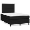 VidaXL Bed Slatted Base with Mattress and LED, Upholstered Bed, Double Bed, Adult Bed for Indoor Bedroom, 3270192