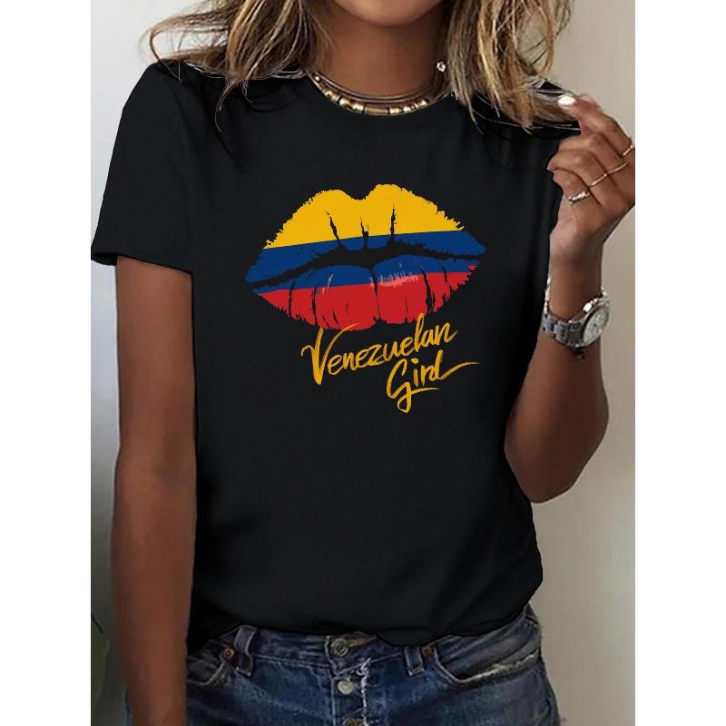 

Trendy Graphic Print Women s Polyester Short Sleeve Blouse Moisture Wicking Quick Dry Summer XXL чорний