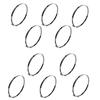 Set of W2 Worm Clamps Ø180-200 , Width 12 10 Pcs - Stainless Steel