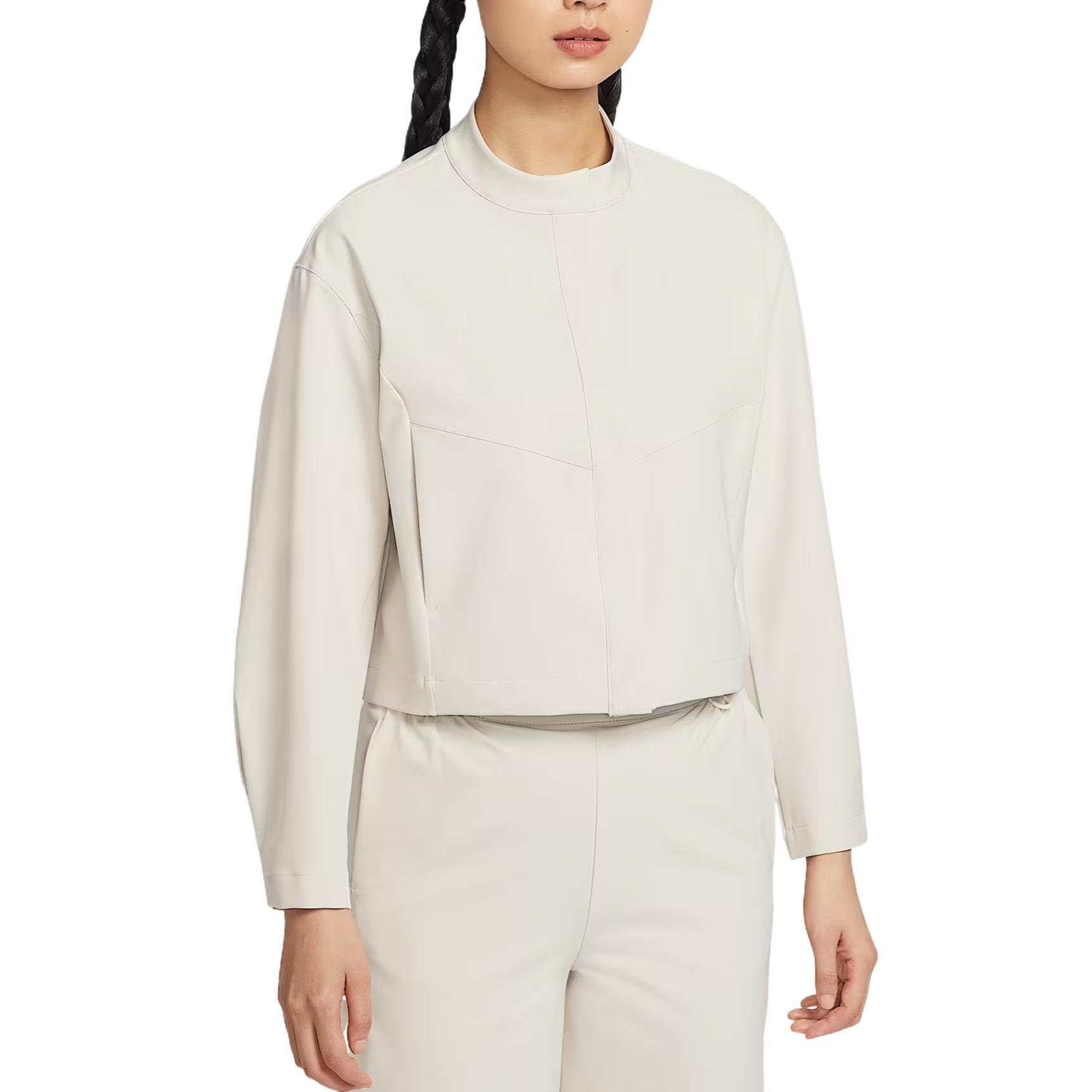 Nike Perfect Stretch Solid Loose Long Sleeve Quick Dry Jacket Women jackets IB8987-104 XL