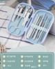 Exquisite 14-piece Nail Clipper Set, Household Nail Clipper Combination, Dead Skin Removal Set.