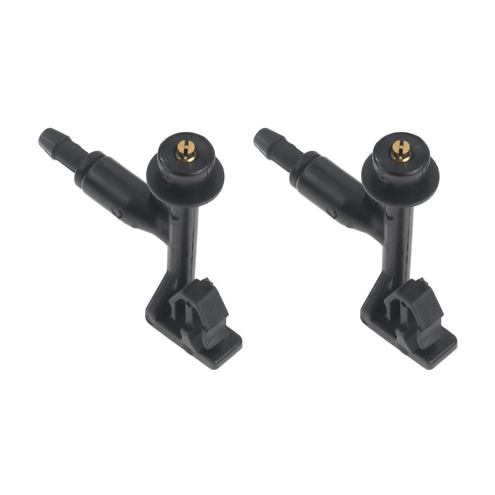 

New 2x Car Front Windshield Wiper Washer Jet Nozzles For Honda Fit Jazz 76810T5A003