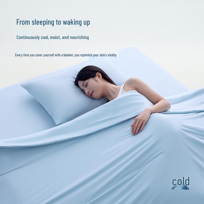 Pro3.0 Dual-Sided Cool Temperature-Control Summer Quilt - Breathable, Washable, Thin, No Duvet Needed.