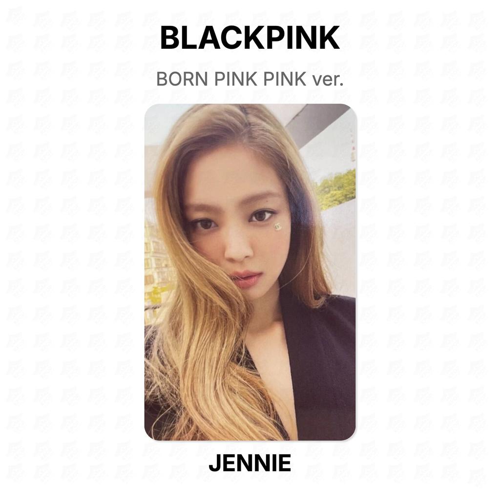 BLACKPINK BORN PINK PINK Version. Offizielle Fotokarte