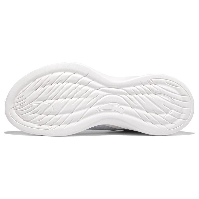 Anta Hydrogen Running Non-Slip Wear-Resistant Breathable Low-Top Running Shoes Women Sneakers White Gray 922335502-3