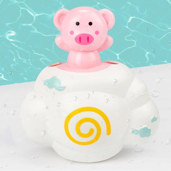 Drijvend Wol Water Speelgoed voor Kinderen Bad en Zwembad Schattige Regen Douche Sprinkler met Gesimuleerd Regen Effect Geen Batterijen Nodig Leuk Peuter Bad Speelgoed
