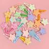 10/20pcs Cute Star Hair Clips Girls Candy Colors Hairpin Star Barrette Y2K Styles Hairclip Hair Accessories for Children Kids