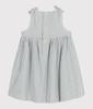 Dress A0CD4 36 Months 95cm [Petit Bateau] One-piece Off-white/Green