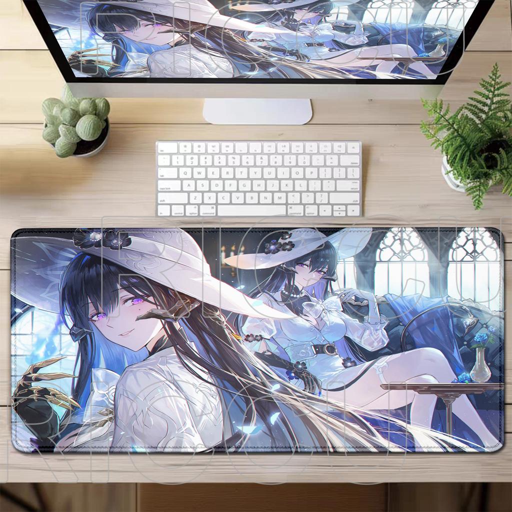 HD print XXL Honkai Star Rail The Dahlia Mouse Pad Computer Laptop Nonslip Large Game LockEdge Keyboard Tablemat Anime carpet