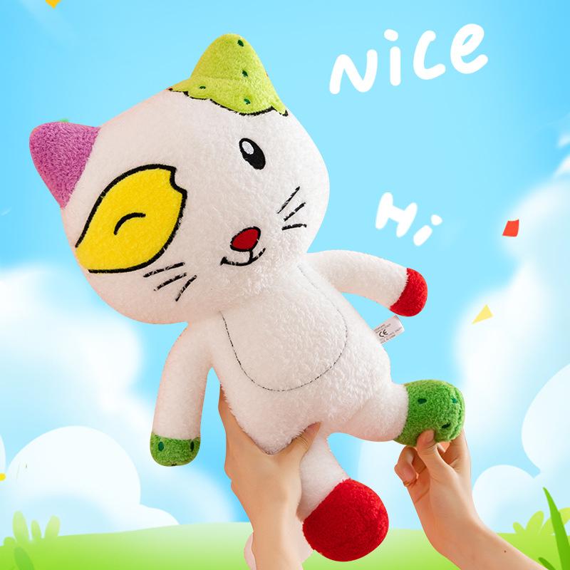Non-Toxic 30Cm Kitten Plush Toy Sleeping Cartoon Cat Doll Cute Animal Gift For Children Birthday Soft Cuddly Kitty Doll
