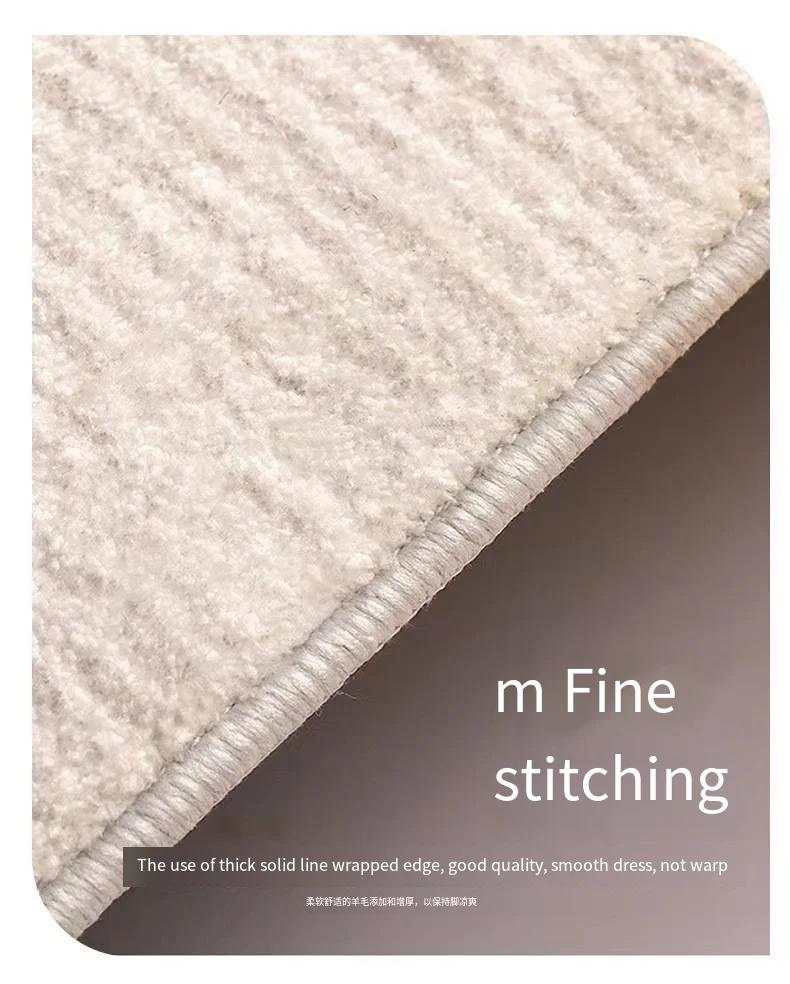 carpet living room shaped luxury irregular household ins cream wind bedroom bedside coffee table floor cushion home decor