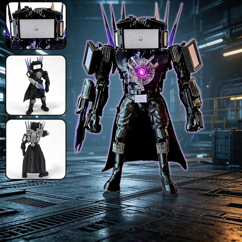 2026 Skibidis Toilets Action Figures 3D Printed Speakerman Clockman TV Man Articulated Models for Kids Birthday Gift