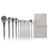 Makeup Brush 14 Makeup Brush with Makeup Makeup Premium Fiber Super Makeup Makeup Concealer Comes with PU Leather For Everyday Easy To Gift Set,