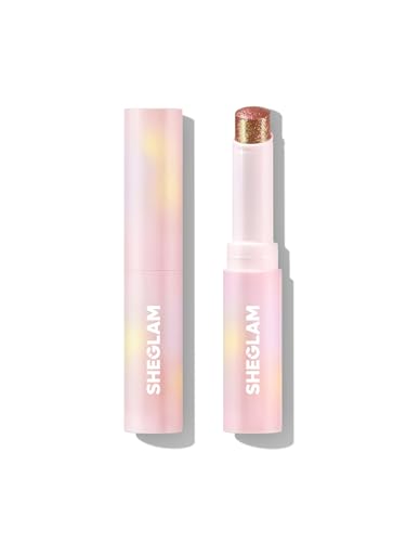 SHEGLAM Stick Eyeshadow non-flying single long-lasting jelly shadow 3 1 highlight convenient portable use - Fuchsia Fun