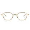 Retro Pure Titanium Unisex Myopia Glasses Frame - High Prescription, Small Square Polygon Frame