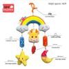 Beijiali Rainbow Stroller Pendant Wind Chime - Educational Newborn Baby Toy (0-1 Year)