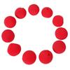 BAAU 100Pcs Adorable Red Ball Sponge Clown Nose for Wedding Decoration Christmas Halloween Costume Magic Dress