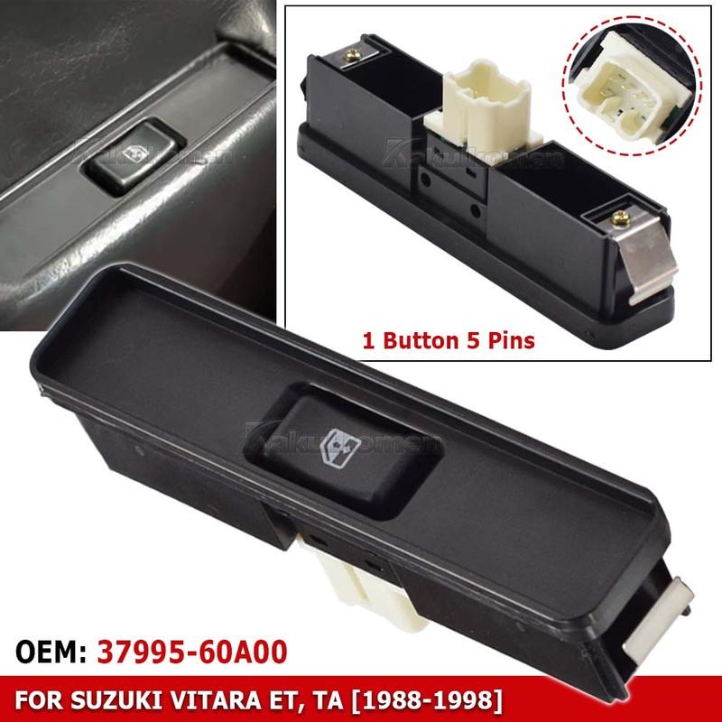 For Suzuki Escudo Vitara 1992-1998 37990-60A00 Electric Power Window Control Switch Car Window Lifter Switch Button 37995-60A00