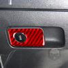 For Hyundai Sonata 9 2015 2016 2017 Glove Box Handle Real Carbon Fiber Sticker Car Interior Accessories