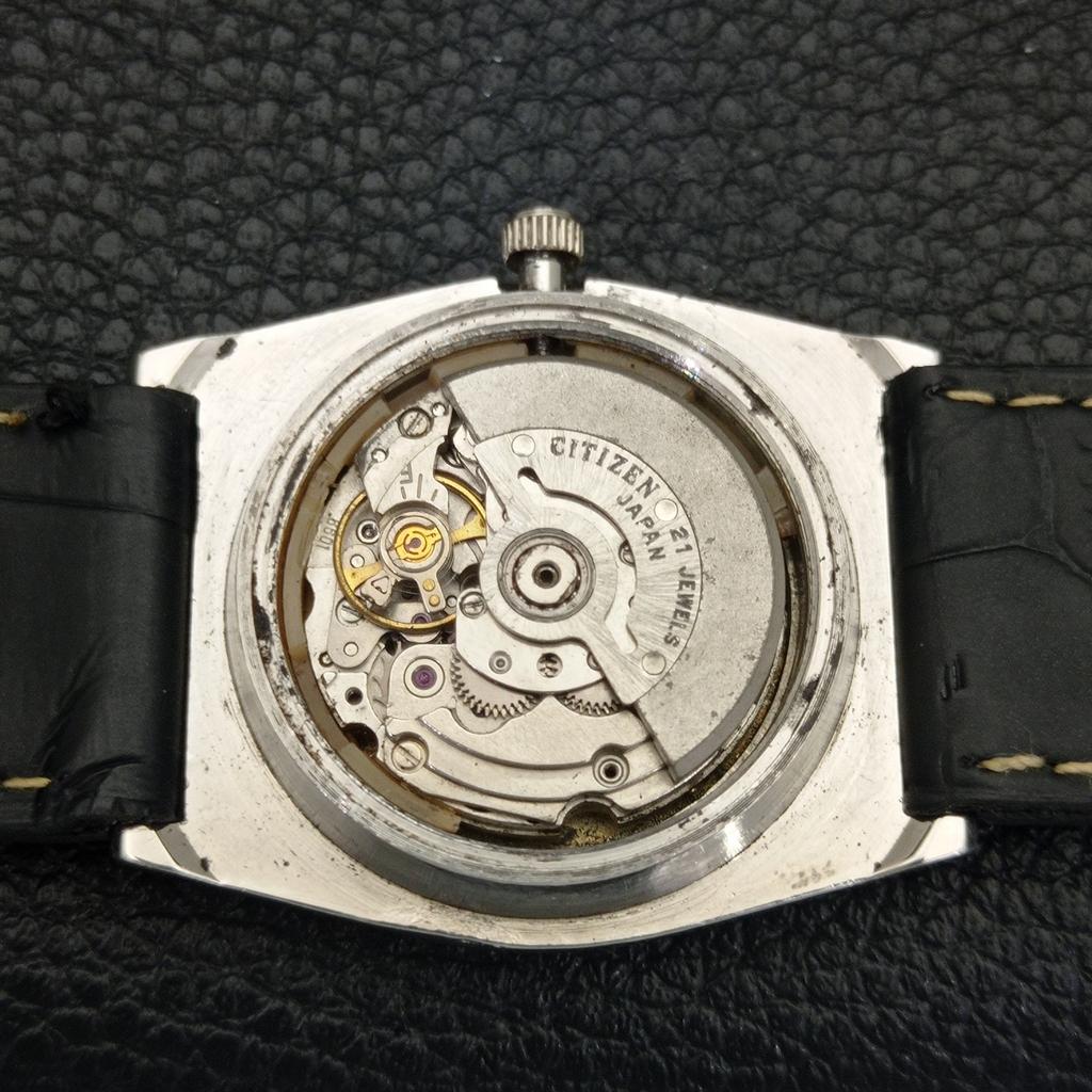 JAPAN VINTAGE CITIZEN AUTOMATIC BOY ORIGINAL DIAL WATCH a700352-5