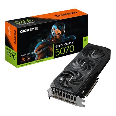 Gigabyte Placa de vídeo - GeForce RTX 5070 - Windorce OC SFF - 12 GB