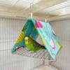 Breathable Parrot Hammock Bed Climb Toy Summer Tent Hut Removable Bird Sleep Nest  For Small Pet