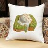 anime Sweet Pillow Case pillowcase, double-sided printed, sofa cushion, bedroom headboard pillow