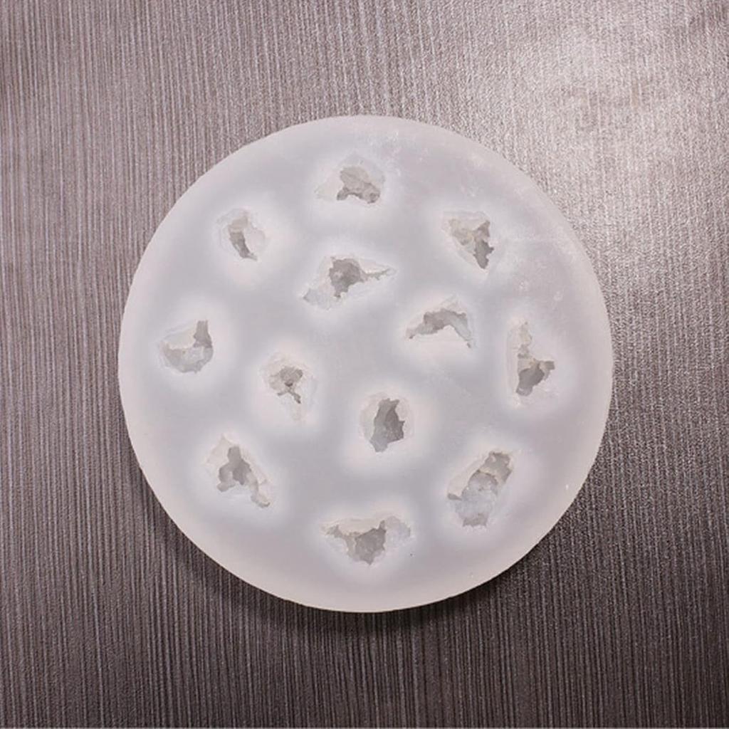3D Popcorn Shaped Silicone Mold Candy Chocolate Jelly Cake Making Molds 12 Cavities Soap Baking Mould Tools, 11cm