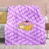 Pokémon Anime Flannel Blanket - Soft Warm Perfect for Sofa, Bedding Camping Travel Office Home Decor -QJY