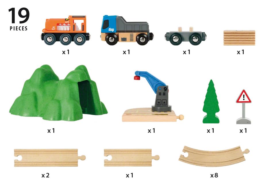 BRIO WORLD Crane Starter Set