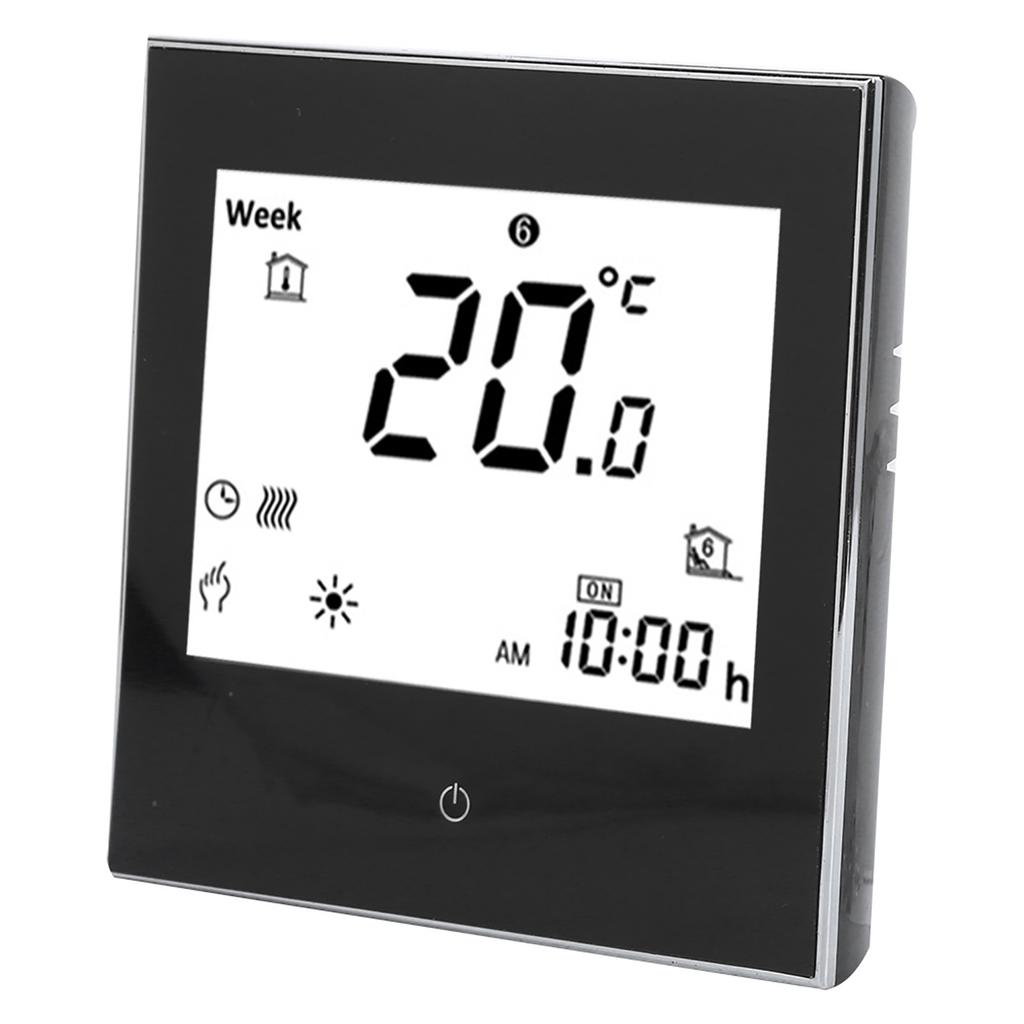 Heating Room Thermostat Weekly Programmable LCD Display Touching Screen 5A AC110‑230V