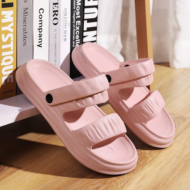 New EVA Cool Slippers Women's Summer Deodorant and Non-slip Thick-soled Muffin Bottom Beach Two Wear Versatile Sandals Women