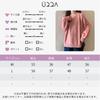 UQQA Long Sleeve Pullover Knit Sweater for Loose Soft Size L Women's V-Neck Fall/Winter, Fit, Fabric, Black,