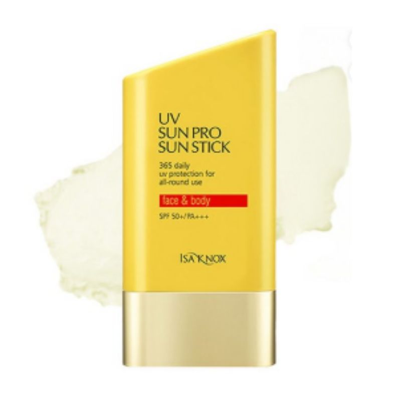 ISA KNOX UV Sun Pro Clear Jumbo Sun Stick SPF50+ PA+++ 30ml Portable Transparent Sunscreen Stick