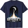 Artemis II Start k Měsíci 2026 Unisex Tričko Unisex Tričko