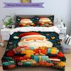 3pcs bedding set Christmas Presents Includes 1 Comforter + 2 Pillowcases, Without Pillow Inserts, Soft Comfortable, Lightweight Breathable,