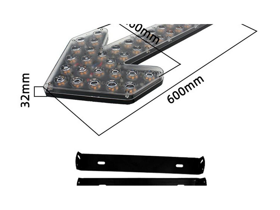 Sprinkler Truck LED Arrow Turn Signal & Warning Light