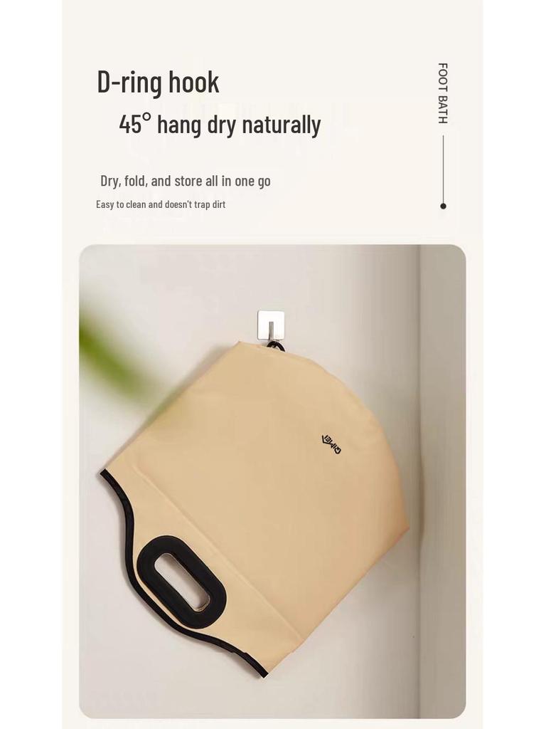 Foldable Large-Capacity Foot Bath Basin with Constant Temperature & Multifunctional Steaming