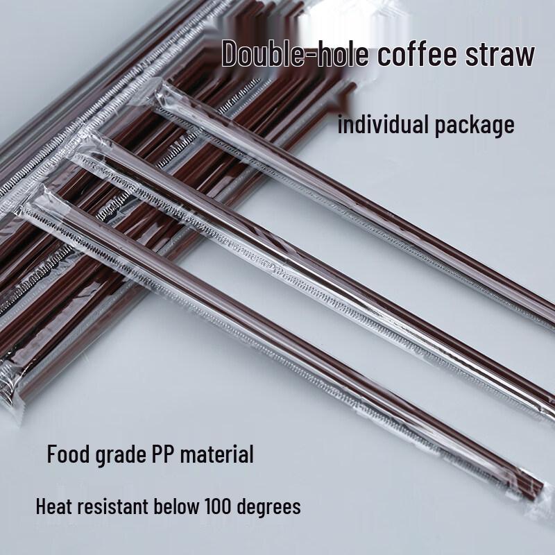 Qunrong Individually Wrapped Disposable Straws