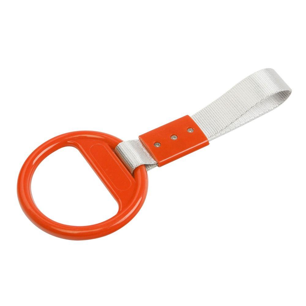 Warning Round Car Hand Pull Ring Plastic Round Rear Bumper Warning Ring  Auto Decoration