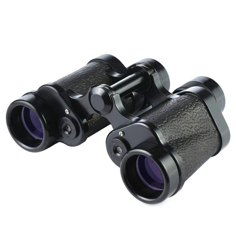 Binocolo Telescopico 1/62 8X30 Tutto Metallo Visione Notturna Militare Occhiali da Esterno ad Alta Definizione per Adulti
