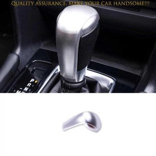 For Mazda 6 Atenza 2014-2015 Matte Silver Center Console Gear Shift Knob Trim