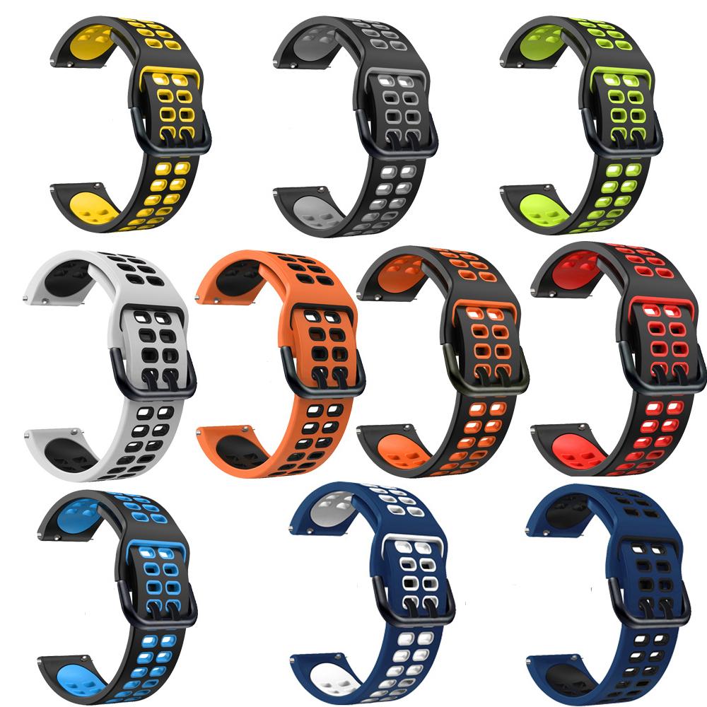 For COROS PACE 3 Two-Tone Sport Silicone Watchband Strap For COROS APEX 2 Pro/PACE 2 Wristband APEX 46mm 42mm Bracelet Watchbelt