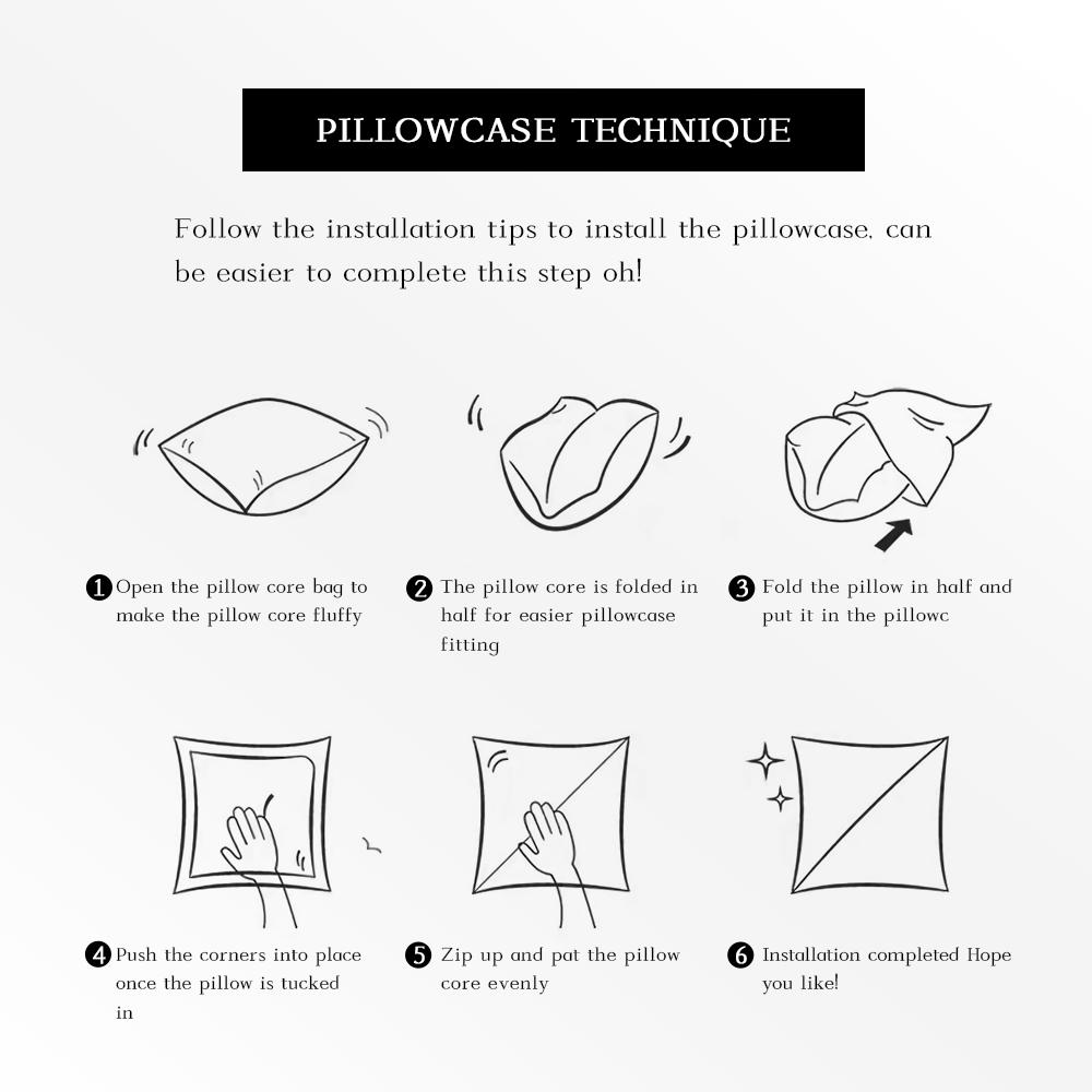 Simple E-English Letters Pillow Case Square Pillow Bedroom Sofa Leisure Comfort Cushion Living Room Home Decoration