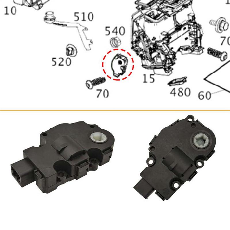 A03Z-Car HVAC Air Door Actuator A/C Servo Motor Evaporator Motor 1699060100 For Mercedes-Benz A B C E CLASS W205 W213 W246