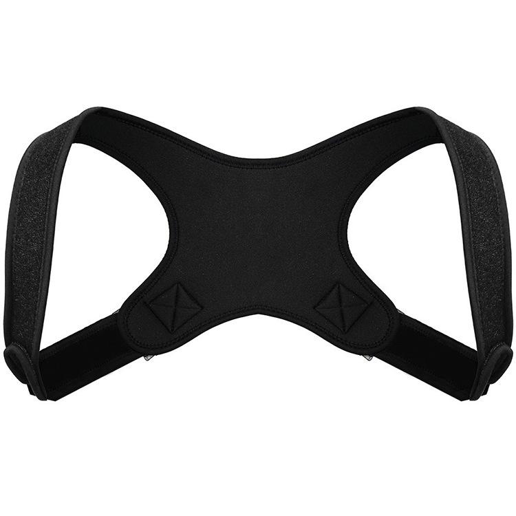 

Унисекс Дышащий Корректор Осанки для Спины для Взрослых - Удобный Дизайн против Сутулости One Size чёрный