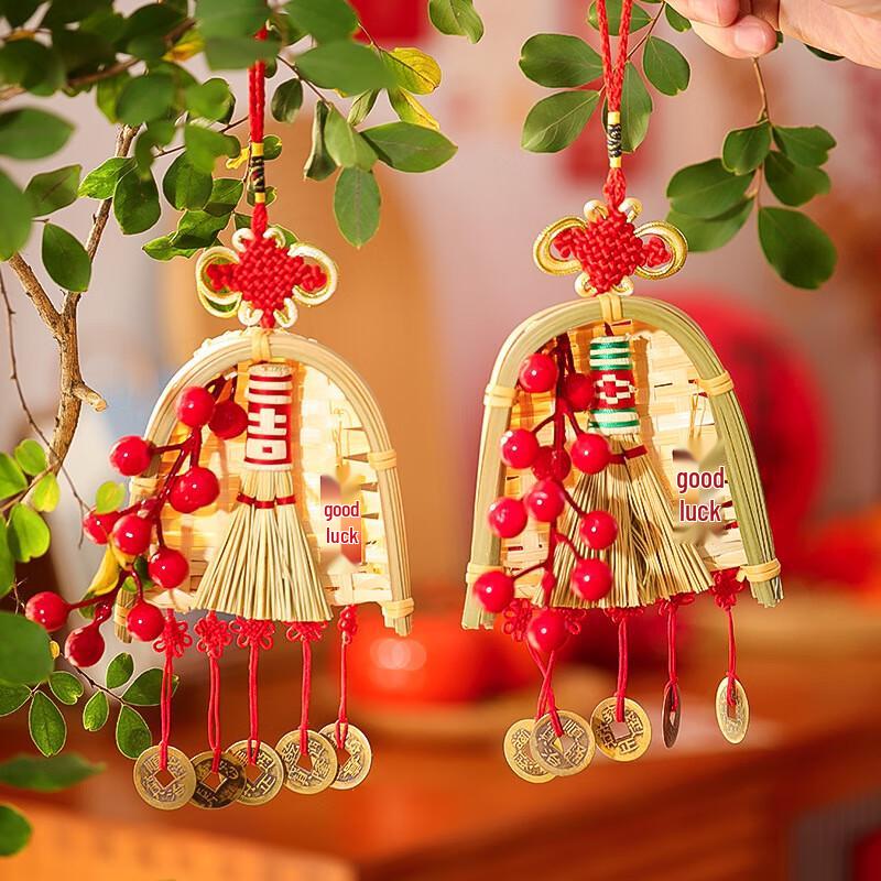 Chinese New Year Broom Hanging Decoration