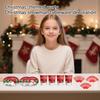 Christmas Themed Party Decoration, Christmas Snowman Paper Cup, Paper Tray, Knife, Fork, Spoon