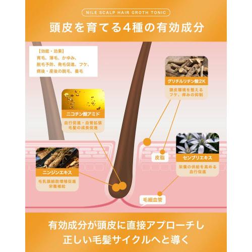 NILE Hair Growth Agent for Women Scalp Hair Tonic Quasi-drug